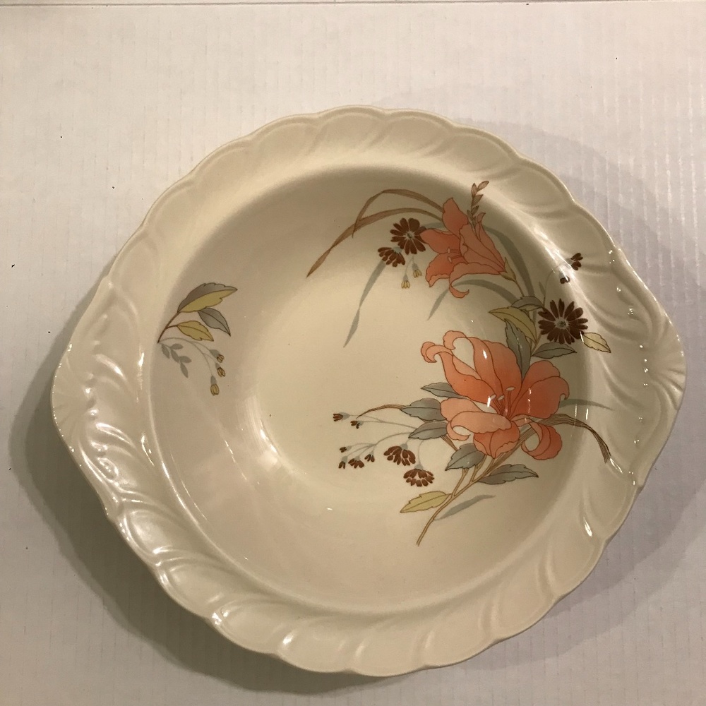 Vintage Nikko “Calypso” Vegetable/Serving  Bowl 10.25”x11.25”